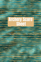 Load image into Gallery viewer, Archery score sheet
