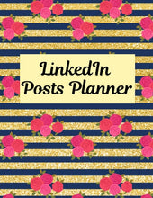 Load image into Gallery viewer, LinkedIn Posts Planner