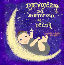 Load image into Gallery viewer, Djevoj_ica sa svemirom u o_ima