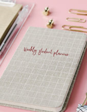 Load image into Gallery viewer, Weekly student planner