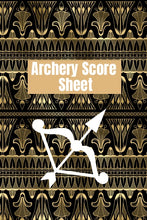 Load image into Gallery viewer, Archery score sheet