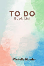 Load image into Gallery viewer, To do book list