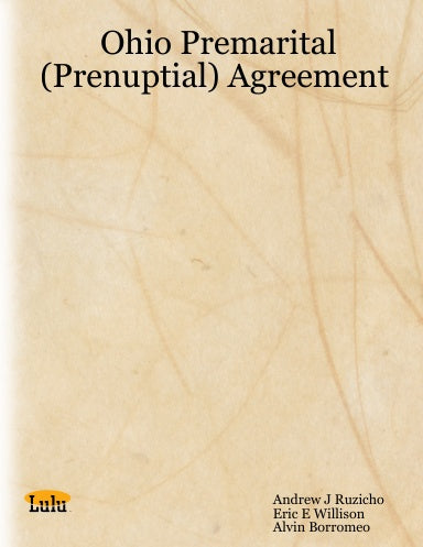 Ohio Premarital (Prenuptial) Agreement