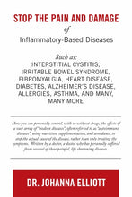 Load image into Gallery viewer, Stop the Pain and Damage of Inflammatory-Based Diseases: Such as: Interstitial Cystitis, Irritable Bowel Syndrome, Fibromyalgia, Heart Disease, Diabetes, AlzheimerÕs Disease, Allergies, Asthma, and Many, Many More
