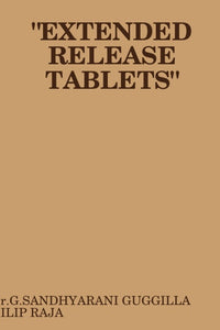 "EXTENDED RELEASE TABLETS"