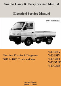 Suzuki Carry & Every Van Electrical Diagrams