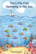 10 Little Fish Swimming in the Sea