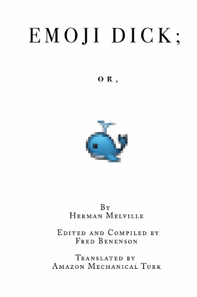 Emoji Dick Hard Cover