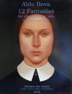 12 fantasias for alto recorder in stile antico