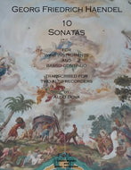 10 Sonatas for 2 alto recorders