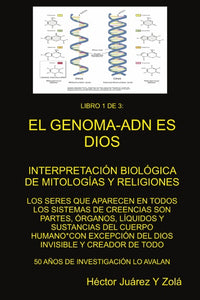 "EL GENOMA-ADN ES DIOS" Libro 1 de 3