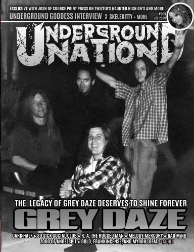 #009 - Grey Daze B&W (Limited Edition) - Underground Nation Magazine