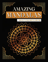 Load image into Gallery viewer, Amazing Mandala Coloring Book for Adults with Quality Paper for Stress Relief and Relaxation
