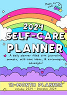 (Small A5 Size!) 2024 Self-Care Planner