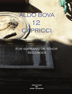 12 Capricci for soprano or tenor recorder
