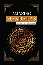 Load image into Gallery viewer, Amazing Mandala Coloring Book for Adults with Quality Paper for Stress Relief and Relaxation
