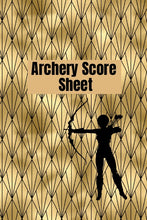 Load image into Gallery viewer, Archery score sheet
