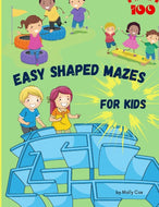 100 Easy shaped Mazes for kids
