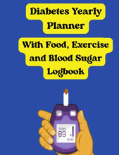Load image into Gallery viewer, Diabetes Yearly Planner
