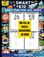 100 FILL-IN PUZZLE ADVENTURES 4U BOOK