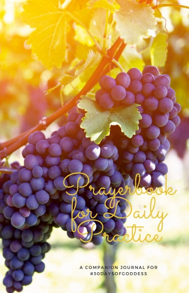 #30DaysofGoddess Companion Journal (September)