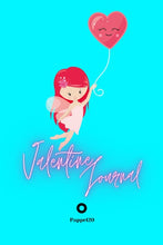 Load image into Gallery viewer, Valentine Journal for girls ages 6+| Love Fairy |Love Diary | Girl Diary |Journal for teenage girl | Dot Grid Journal | 122 pages |6x9 Inches|

