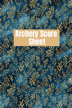 Load image into Gallery viewer, Archery score sheet
