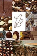 'Chocolate, My Love' Grande Journal (Coil Bound)